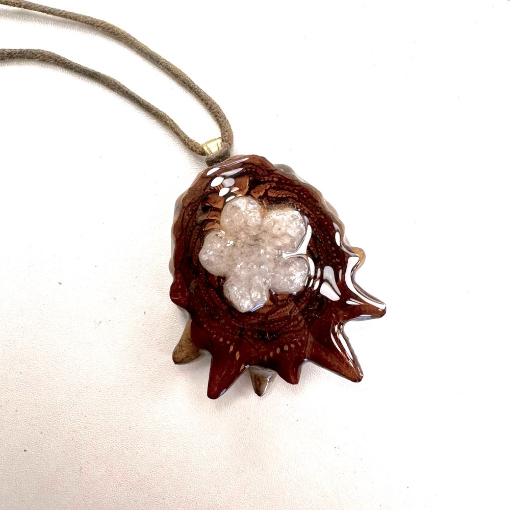 Third Eye Pinecone Quartz Flower (Large)